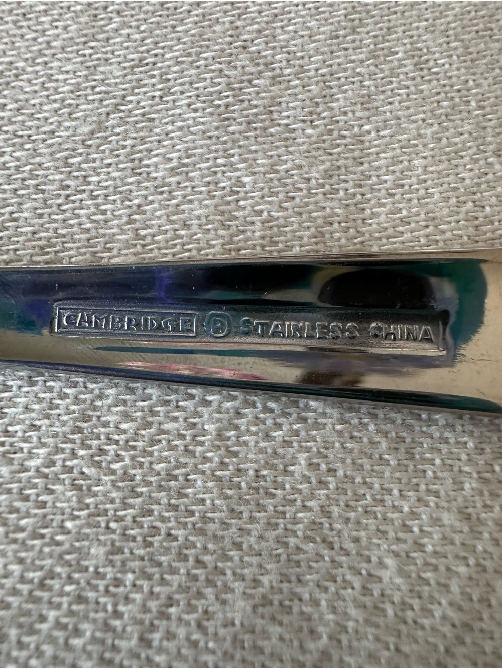 Cambridge Stainless Steel Cocktail Seafood Forks Set of 10 Three Tine - Picture 4 of 5